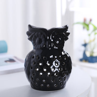 Ceramic Owl Candle Burner