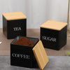3Piece Metal Canister set